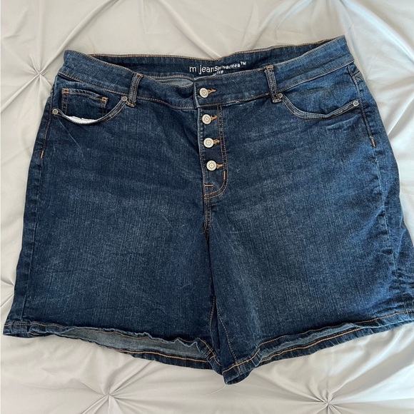 Maurices Pants - Maurices Button Fly Mid Rise Jean Shorts